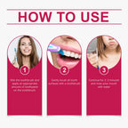 Baking Soda Toothpaste, Mint Fresh Teeth Cleaning Care Brightening Smile Teeth Cleaning Toothpaste