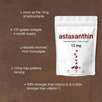 Astaxanthin Capsules ASTAXANTHIN Rich DHA Support