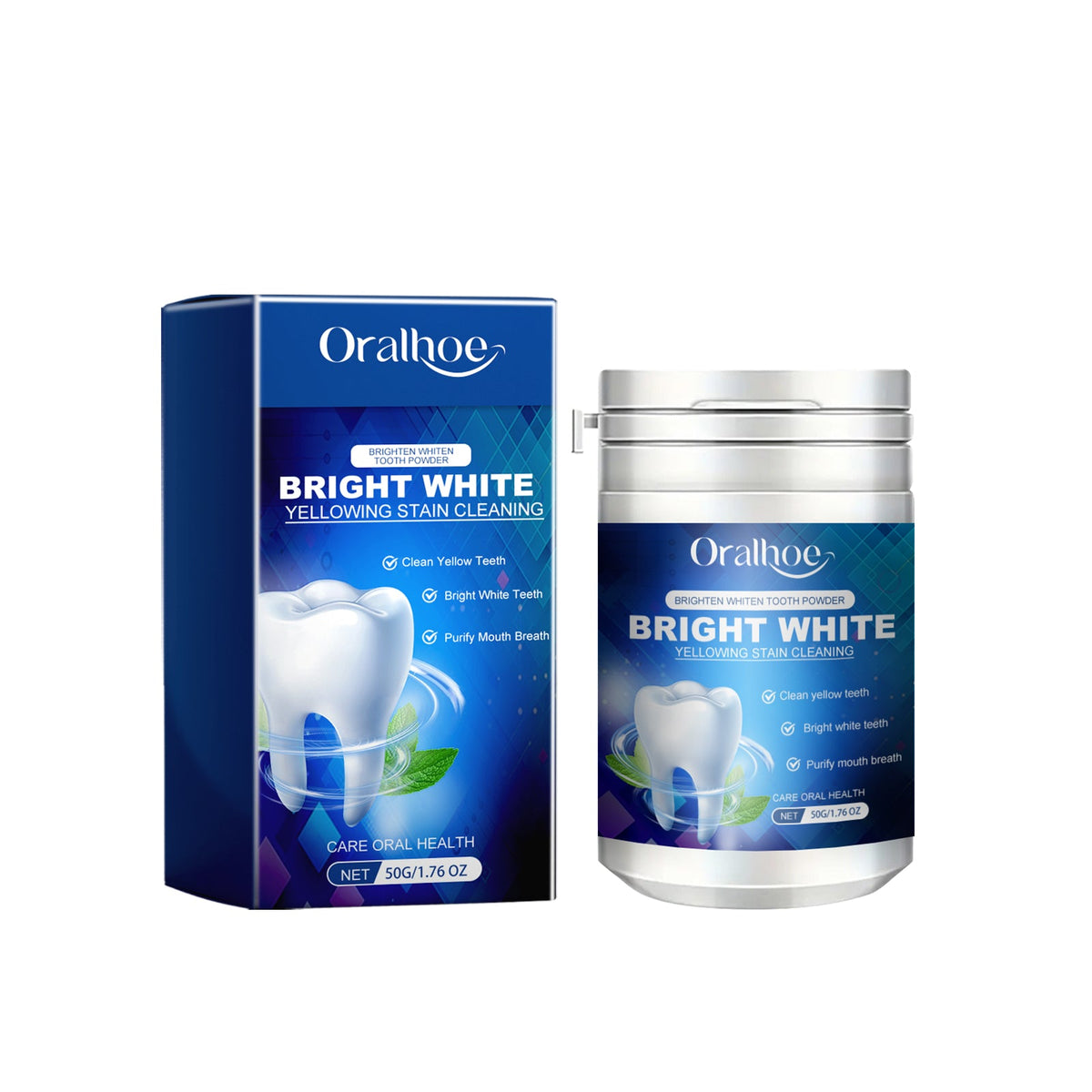 Teeth Whitening Cleaning Powder Teeth Whitening Fresh Breath Yellow Stains Stains Stains Cleaning Powder