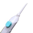 Portable Power Floss Dental Water Jet Tooth Pick No Batteries Dental Cleaning Whitening Cleaner Kit