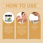 Volcanic Ash Dental Cleaning Powder Clean Bad Breath Confident Smile Teeth Cleaning Care Beauty Dental Powder