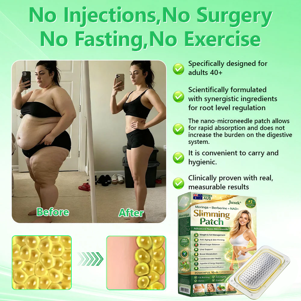 Wimaid® Berberine Slimming Microneedle Patch | 10-in-1 Weight Management Support