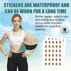 Shaped-up Belly Button Sticker, Height Beauty Body Emulates Waterproof Belly Button Sticker