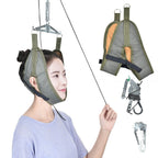 HailiCare Cervical Traction Frame Portable Hook Neck Correction Frame Neck Stretcher