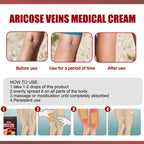 Aricose Veins Medical Cream, Relieve Leg Swelling Earthworm Leg Vein Massage To Relieve Pain