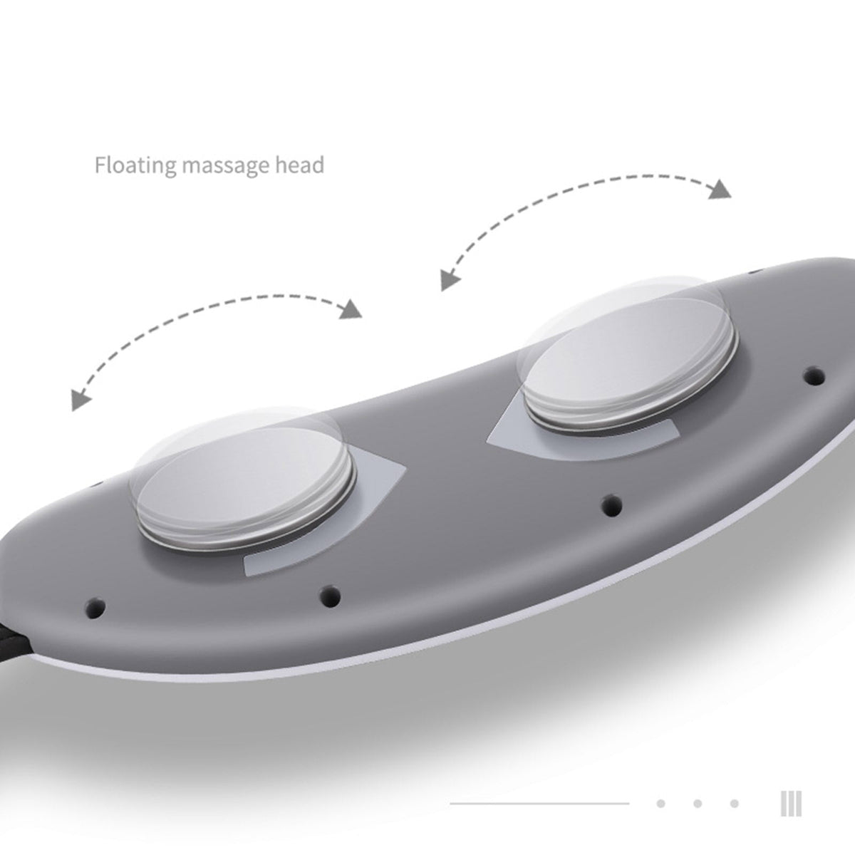 EMS Waist Massager Heating Pad for Back Pain Heat Belly Wrap Belt with 5 Modes Auto Shut Off for Lumbar Abdominal Leg Cramps