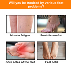 HOUKEA Tourmaline Ionic Body Health Socks, Winter Outdoor Sports Cold And Wind Warm Foot Care Massage Socks