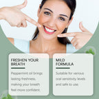 Mint Tooth Cleaner Teeth Cleaning Fresh Breath Odor Gum Care Drops