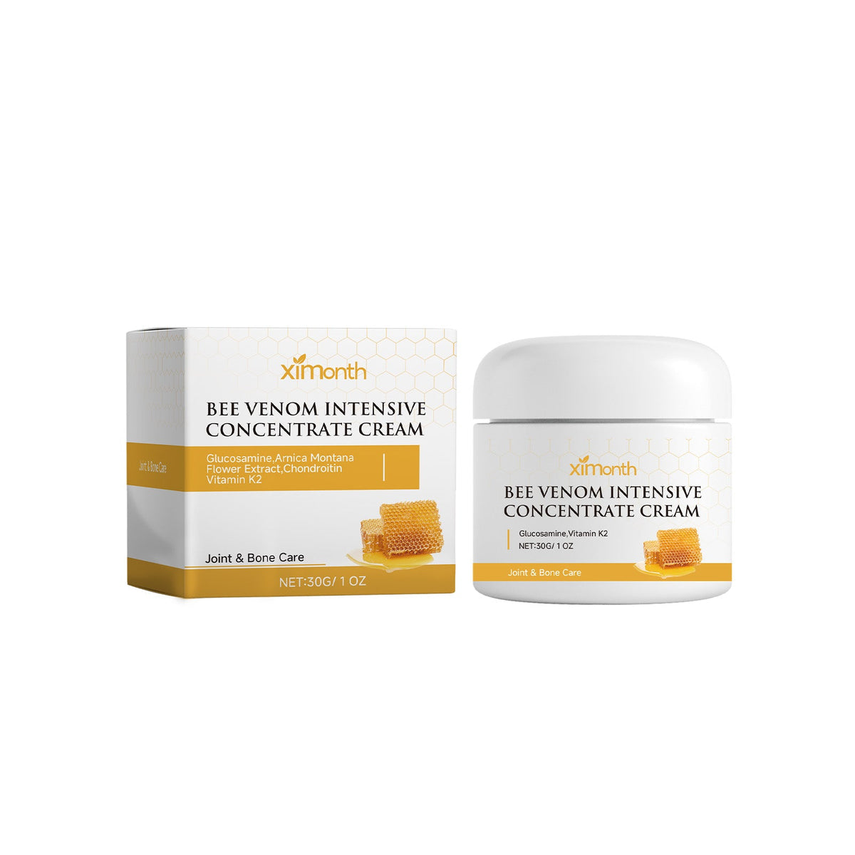 Bee Venom Joint Care Cream Massage Cream For Sore Shoulders, Neck, Waist And Legs Joints And Bones