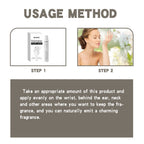 Deodorant Roll-On Perfume, Relives Underarm Body Odor Refreshing Anti-Perspirant Natural Fragrance Portable Perfume