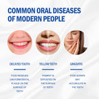 Fresh Breath Tooth Mousse, Teeth Cleaning Odors Teeth Yellow Stains Tartar Beauty Dental Care