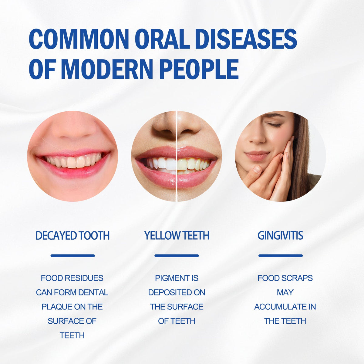 Fresh Breath Tooth Mousse, Teeth Cleaning Odors Teeth Yellow Stains Tartar Beauty Dental Care