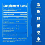 supercalm magnesium calming powder electrolyte raspberry powder mixed powder