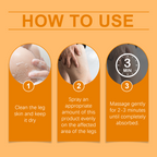Bee Venom Leg Treatment Spray, Daily Relief Of Leg Curvature Discomfort Leg Treatment Spray