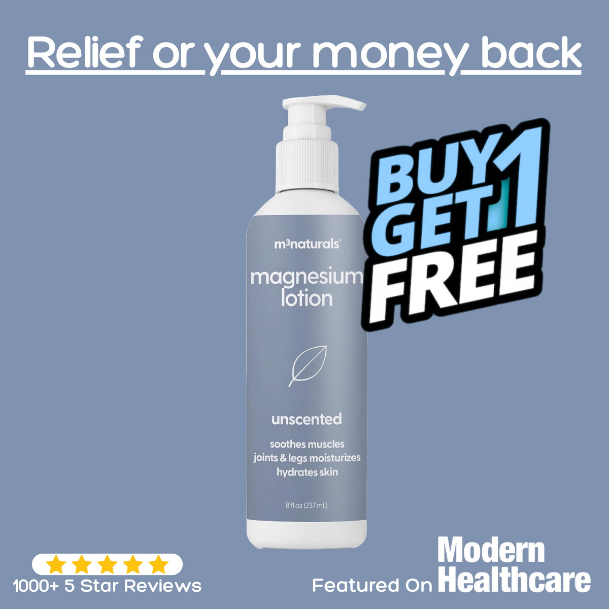 M3Naturals - Magnesium Lotion