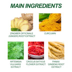 Ginger Wormwood Purifying Pads, Relieve Body Stress And Fatigue Relax Body And Body Toning Body Care Patch