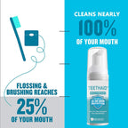 Cleanser Mousse Toothpaste Cleanser Brightening Teeth Freshening Breath Brightening Anti-Cavities Removing Stains Mouth Cleanser