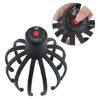 Multi Claw Electric Massager Head Scalp Kneading Massager Eight Claw Fish Electric Head Massage Claw