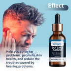 Ear Care Serum, Relieve Dizziness Tinnitus Back Ear Pain Ear Hearing Discomfort Clean Earwax Ear Drops