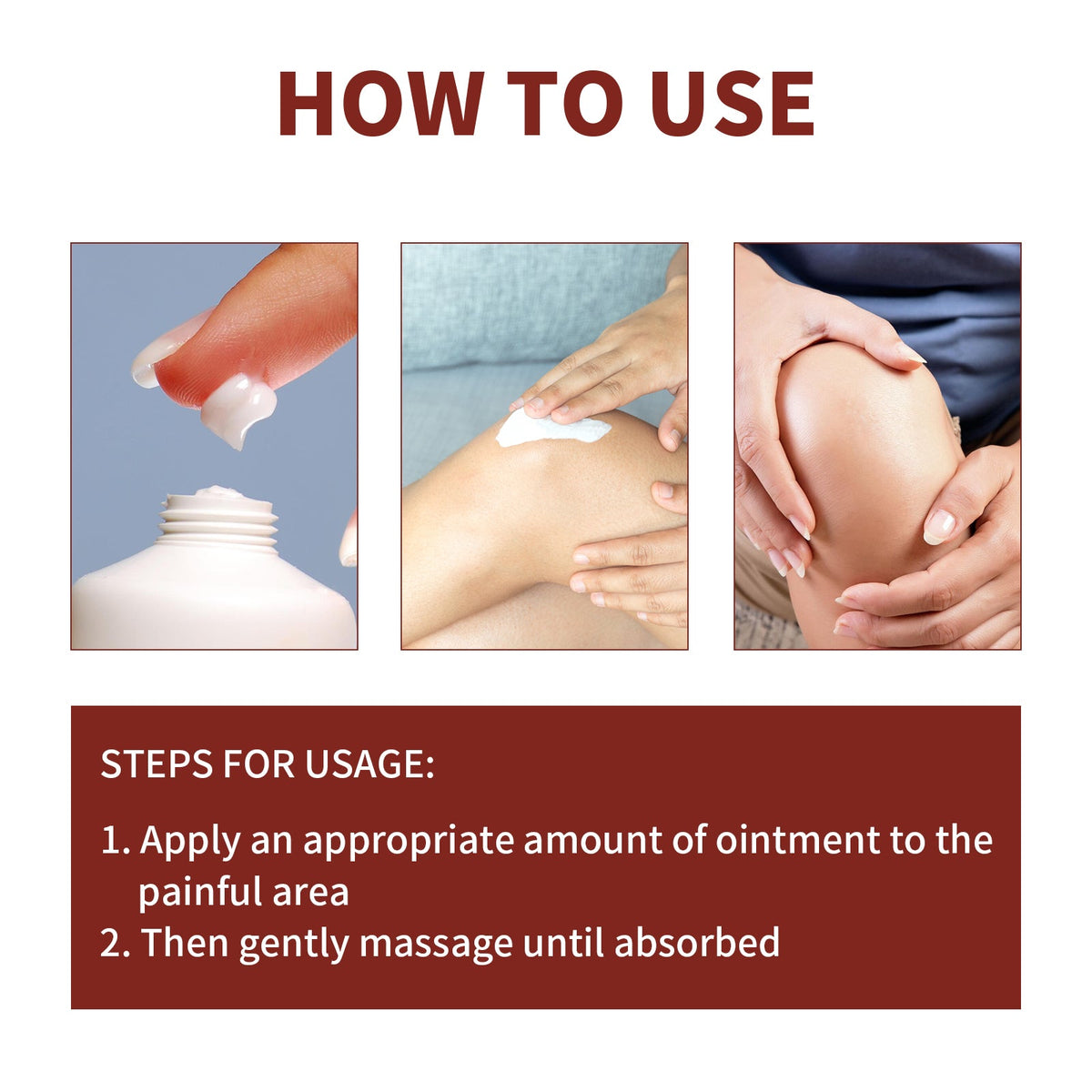 Joint Care Cream, Relieve Cervical Spine, Waist, Leg And Knee Joint And Bone Pain Body Massage Care Cream