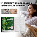 Pigmentation Correction Bamboo Arbutin Pads, Relieve Body Stress Improve Sleep Clean Skin Beauty Foot Patch