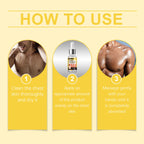 South Month Men's Chest Care Essential Oil, Chest Firming And Lifting Nourishing Skin Elasticity Care Oil