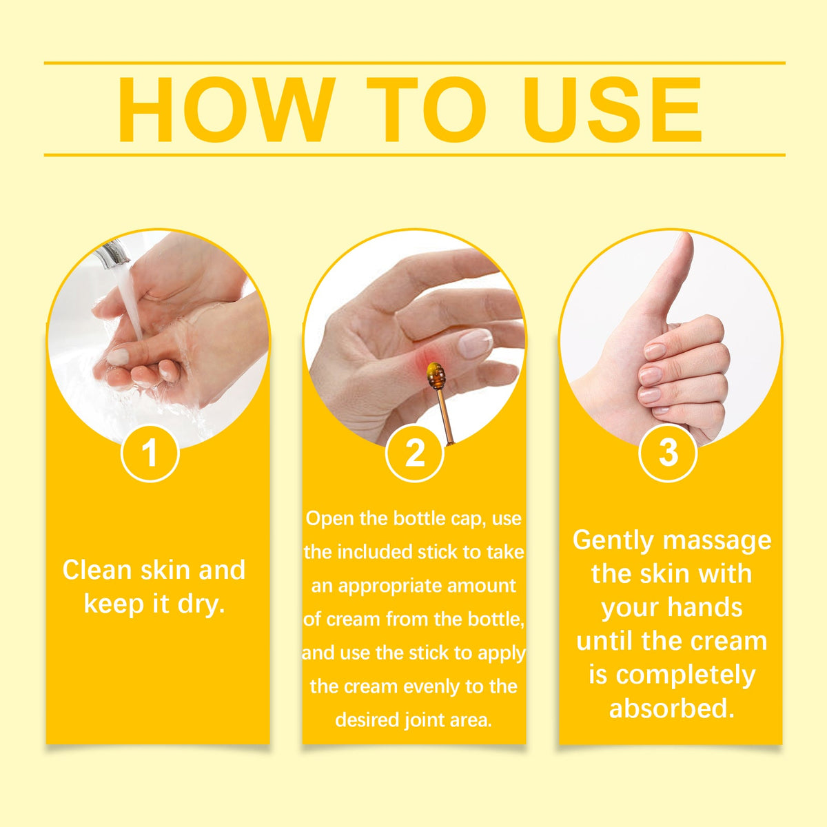 Ouhoe Bee Venom Bone And Joint Cream Repair Sore Joints Muscle Swelling Muscle Massage Gentle Joint Care