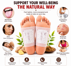 100pcs Foot Pads Toxins Fit Health Care Patch Cleanse Adhesive Slim