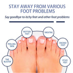 Foot Relief Herbal Liquid Spray, Clean Exfoliating Calluses Anti-Cracking Peeling Foot Moisturizing Spray