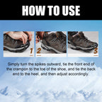 Universelle Rutschfeste Greiferspitzen, Outdoor Crampons Snowshoe Cover Mountaineering Sports Fall Easy To Wear And Take Off Shoe Cover