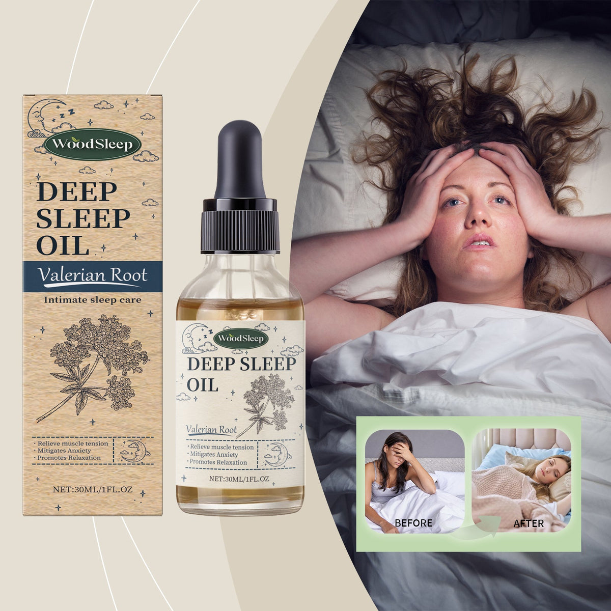 Valerian Root Sleep Essential Oil Gentle Essential Oil Formula Pamper The Body For A Restful Night