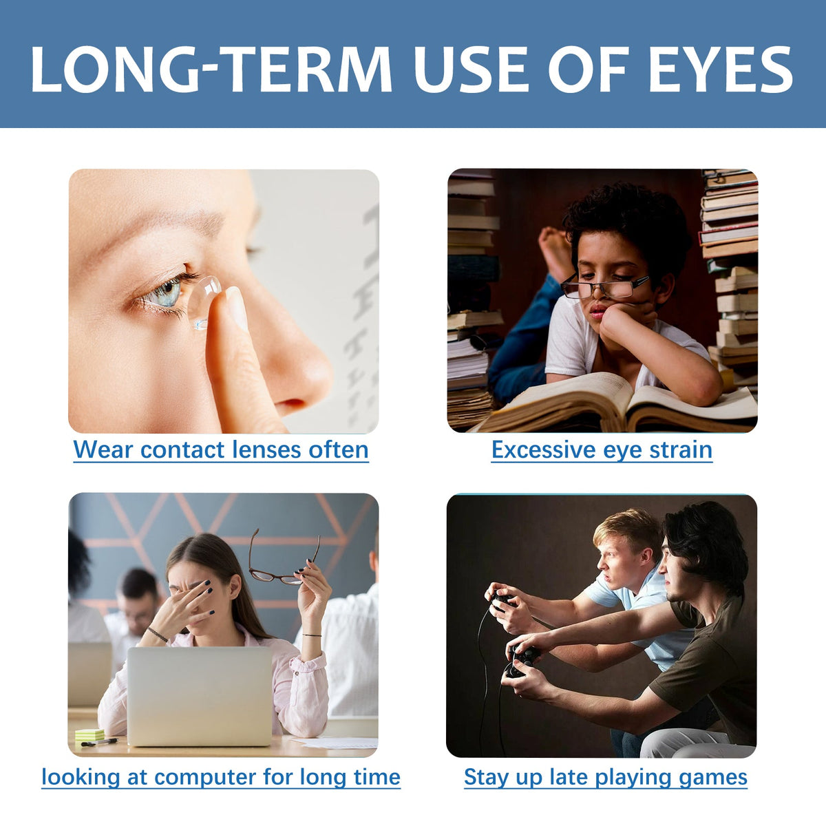Myopic Eye Drops For Eye Fatigue, Swelling, Swelling, Blurred Vision Mild Eye Drops