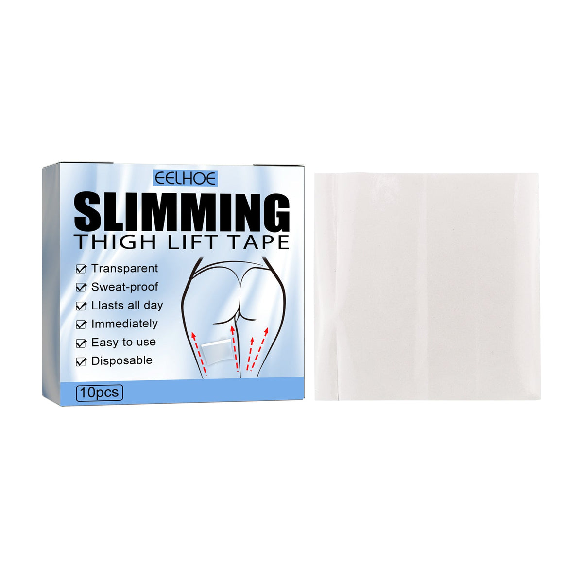 Thigh Lift Tape, Lift Leg Muscle Shaping Beautiful Leg Slimming Stick