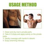 Men's Body Massage Essential Oil, Men's Toning And Energizing Body Care Essential Oil