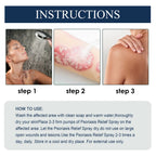 Psoriasis Relief Spray, Relieve Skin, Hands And Feet Redness Peeling Itch Repair External Care