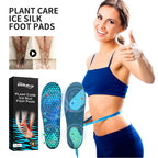 Pilant Care Ice Silk Foot Pads, Ease Joint Soreness And Swelling Earthworm Leg Vein Massage Care Pad