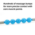 MMuscle Roller Massage Roller Stick with Point Spiky Ball Back Roller