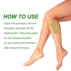 Ginger Wormwood Purifying Pads, Relieve Body Stress And Fatigue Relax Body And Body Toning Body Care Patch