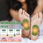 Wormwood Foot Patch, Relieve Body Stress Help Sleep Slimming Toning Foot Deodorant Care Patch