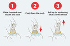 Vital capacity breathing trainer Choking emergency rescue breathing mask Choking Emergency Device