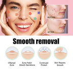 Acne Removal Protection Defense Patch, Color Profile-shaped Portable Invisible Cover Acne Patch