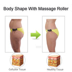 MMuscle Roller Massage Roller Stick with Point Spiky Ball Back Roller