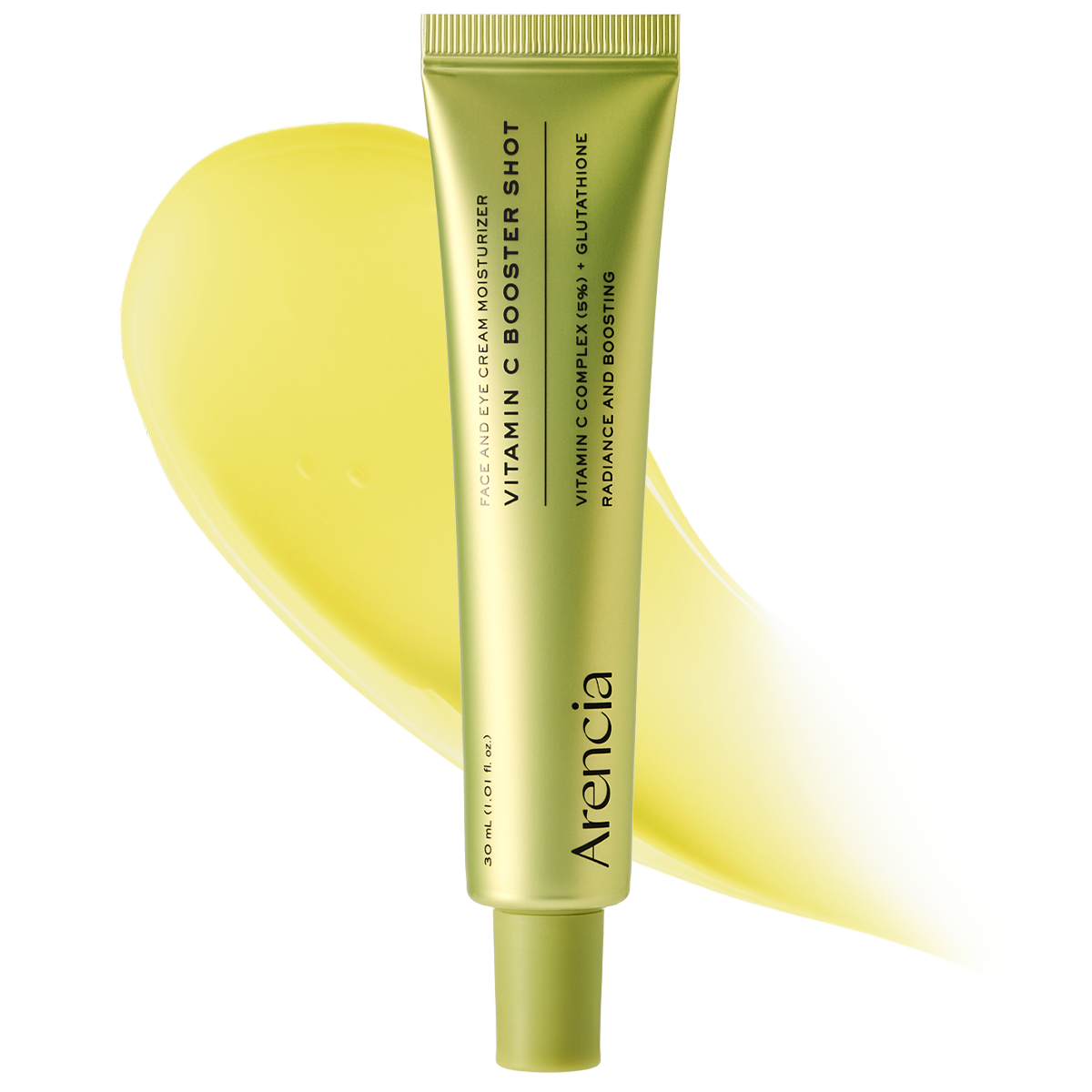 Vitamin C Booster Shot, Pure Vitamin C + Glutathione for Bright, Healthy Skin Glow, 1.01 fl oz