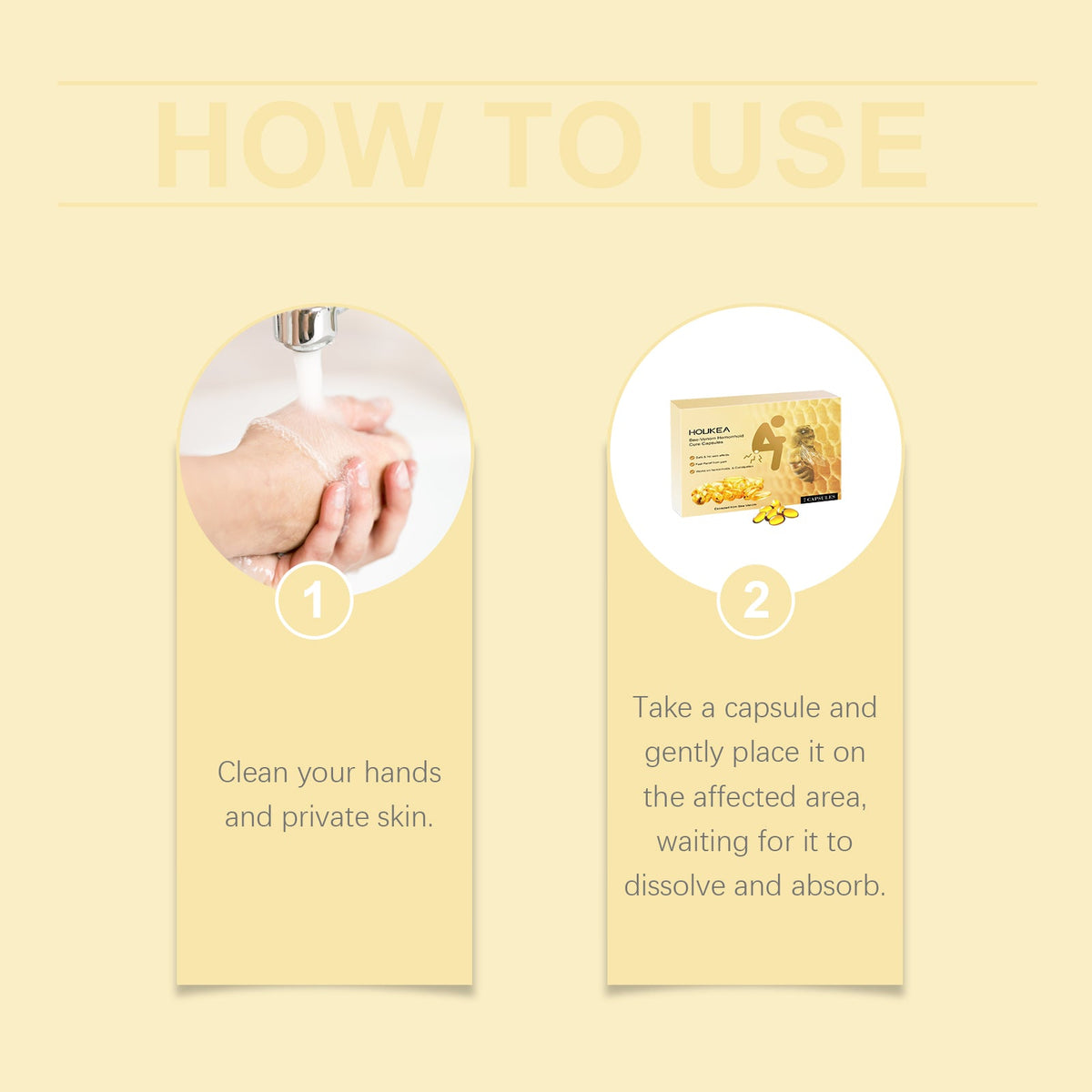 Bee Venom Care Capsules Gently Pamper And Nourish The Body Soothing Perianal Body Care Capsules