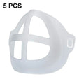 3D Mouth Mask Support Breathing Assist Help Mask Inner Cushion Bracket Food Grade Silicone Mask Holder Breathable Valve