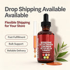 Organic Berberine Cinnamon Ceylon Liquid DropsSupplement with Bitter Melon