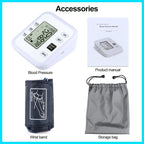 Health Care Arm Blood Pressure Monitor Heart Beat Rate Pulse Meter Tonometer Sphygmomanometers pulsometer