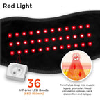 Red Light Therapy Neck Heating Belt – Infrared Neck Massager