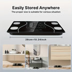 Smart Digital Scale With LED Display – Up To 400 lbs