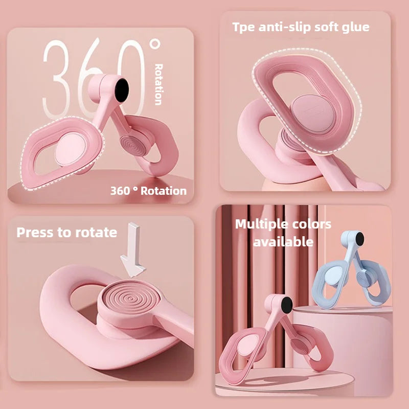 Non-Slip Pelvic Floor Trainer for Thighs, Legs & Postpartum Recovery